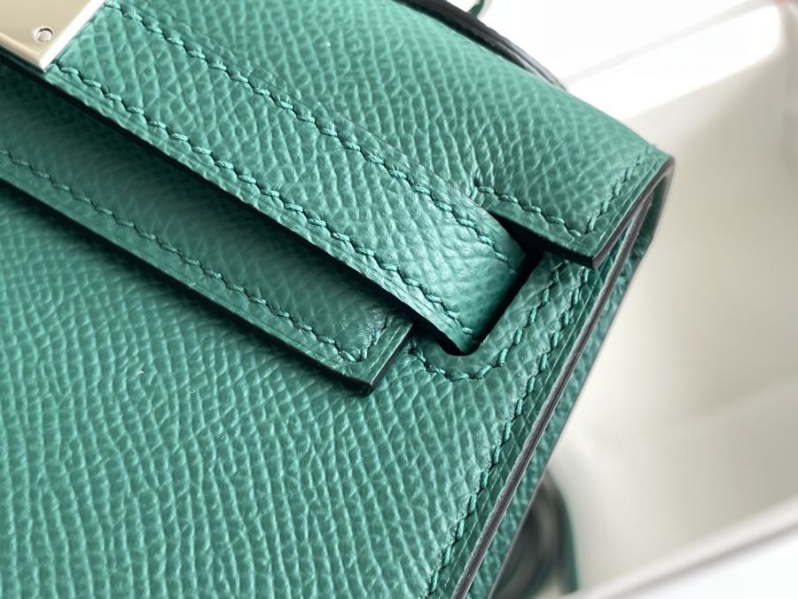 1:1 Replica Hermes bag 𝗠𝗶𝗻𝗶 𝗸𝗲𝗹𝗹𝘆 second generation — AAA Quality Replica — photo 6