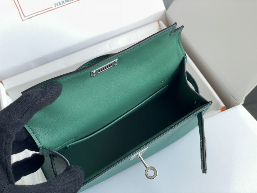 1:1 Replica Hermes bag 𝗠𝗶𝗻𝗶 𝗸𝗲𝗹𝗹𝘆 second generation — AAA Quality Replica — photo 8