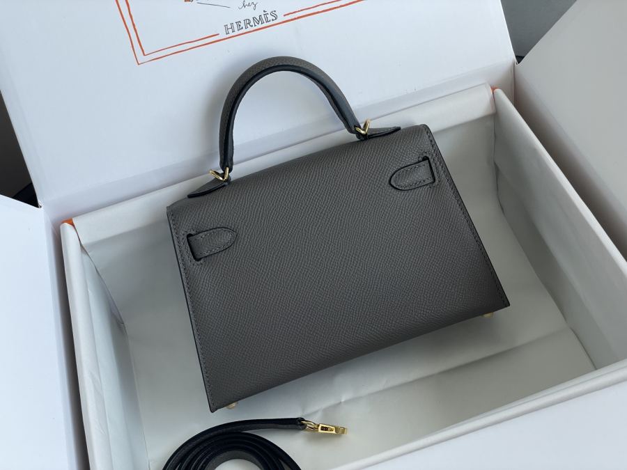 1:1 Replica Hermes bag 𝗠𝗶𝗻𝗶 𝗸𝗲𝗹𝗹𝘆 second generation — 1:1 Replica For Sale — photo 2