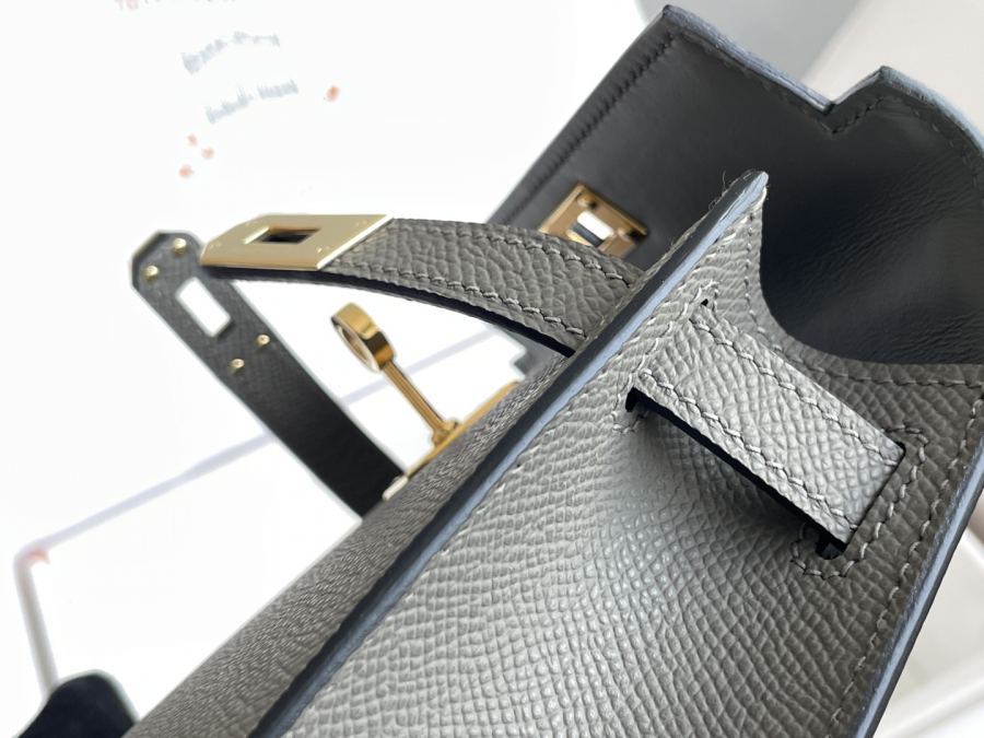 1:1 Replica Hermes bag 𝗠𝗶𝗻𝗶 𝗸𝗲𝗹𝗹𝘆 second generation — AAA Quality Replica — photo 9