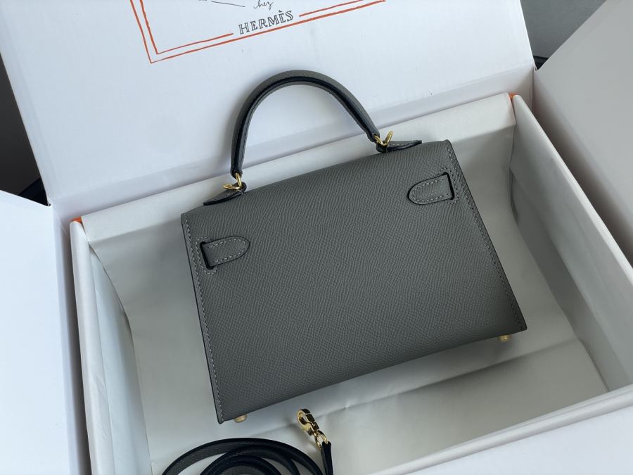 1:1 Replica Hermes bag 𝗠𝗶𝗻𝗶 𝗸𝗲𝗹𝗹𝘆 second generation — AAA Quality Replica — photo 2