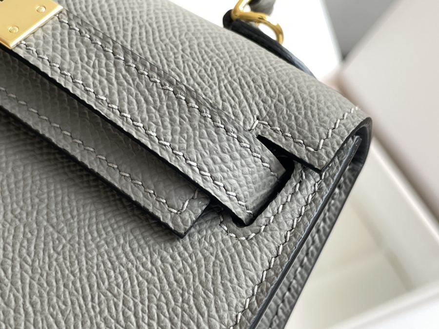 1:1 Replica Hermes bag 𝗠𝗶𝗻𝗶 𝗸𝗲𝗹𝗹𝘆 second generation — AAA Quality Replica — photo 5