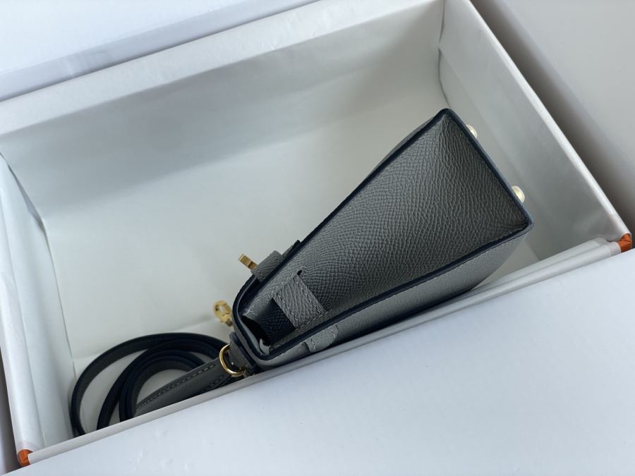 1:1 Replica Hermes bag 𝗠𝗶𝗻𝗶 𝗸𝗲𝗹𝗹𝘆 second generation — AAA Quality Replica — photo 3