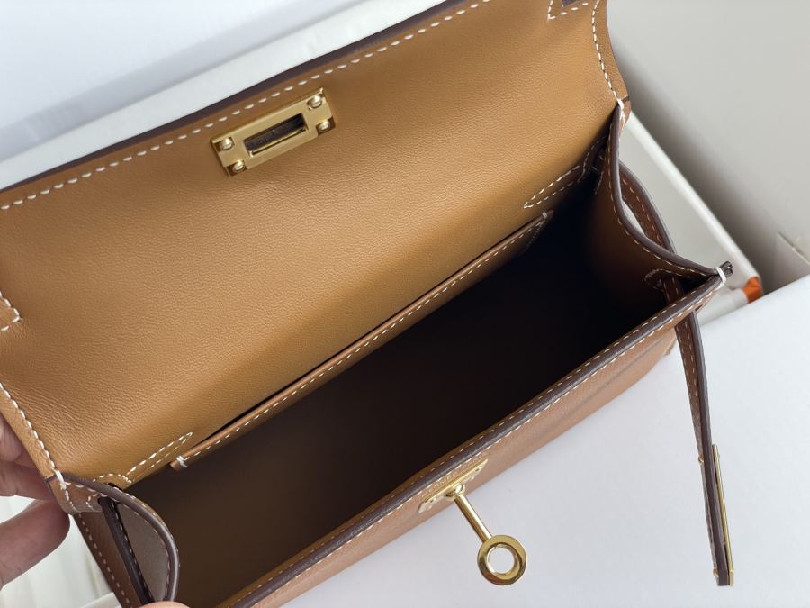 1:1 Replica Hermes bag 𝗠𝗶𝗻𝗶 𝗸𝗲𝗹𝗹𝘆 second generation — 1:1 Replica For Sale — photo 8