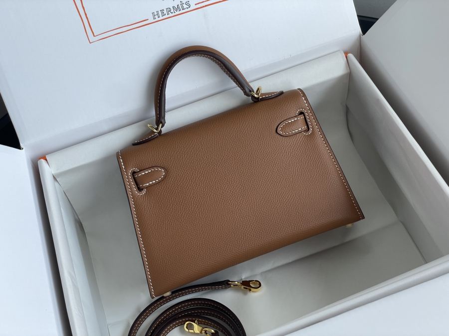 1:1 Replica Hermes bag 𝗠𝗶𝗻𝗶 𝗸𝗲𝗹𝗹𝘆 second generation — 1:1 Replica For Sale — photo 2