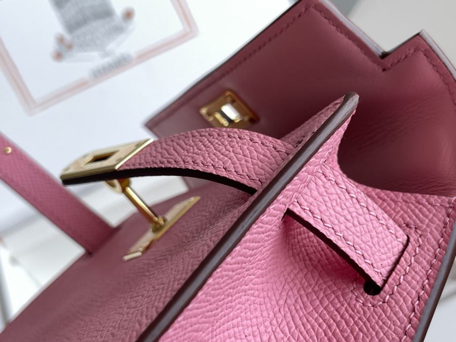 1:1 Replica Hermes bag 𝗠𝗶𝗻𝗶 𝗸𝗲𝗹𝗹𝘆 second generation — 1:1 Replica — photo 9