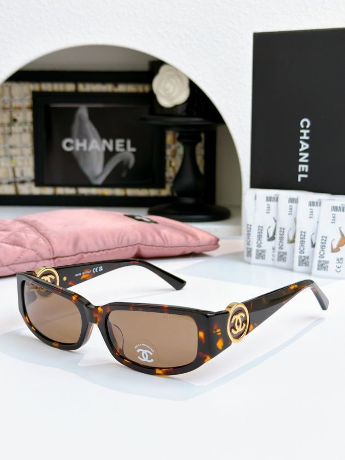 1:1 Replica chanel glasses Classic round double c — 1:1 Replica — photo 6
