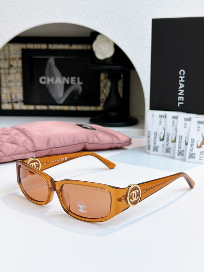 1:1 Replica chanel glasses Classic round double c — 1:1 Replica — photo 4
