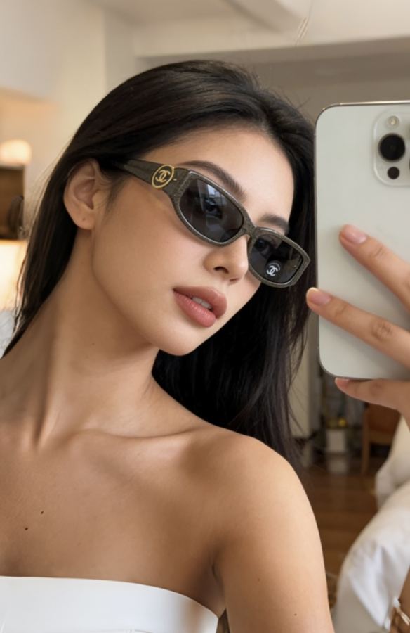 1:1 Replica chanel glasses Classic round double c — AAA Quality Replica — photo 8