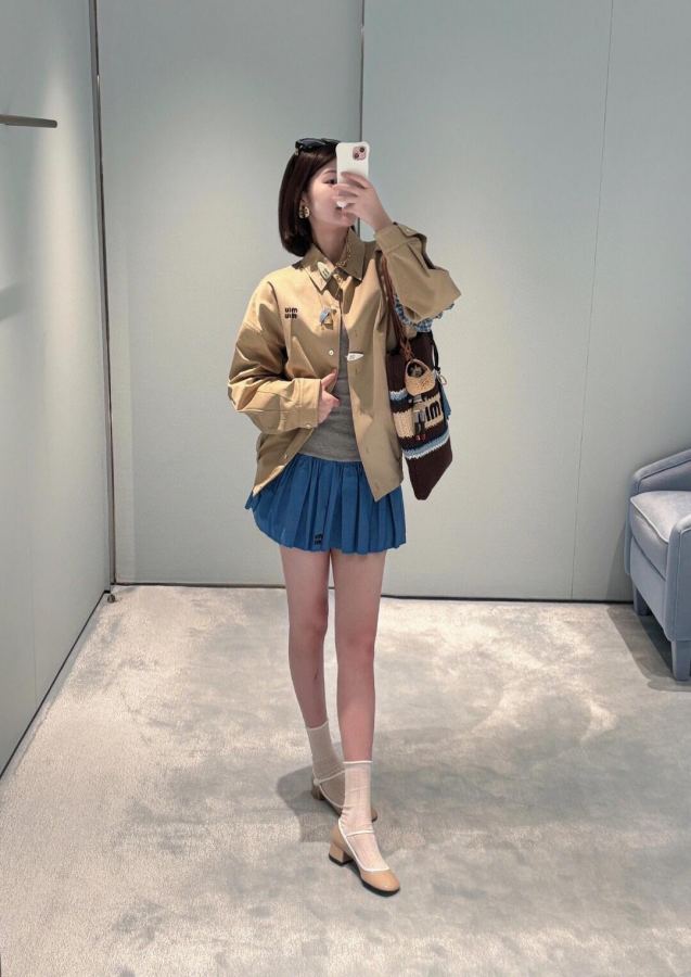1:1 Replica MIUMIU men Miu embroidered buttoned jacket — Premium Replica — photo 20