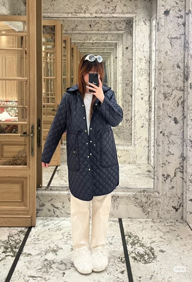 1:1 Replica Moncler down jacket Mengkou Qiwei's same style down jacket, light and long — 1:1 Replica — photo 8