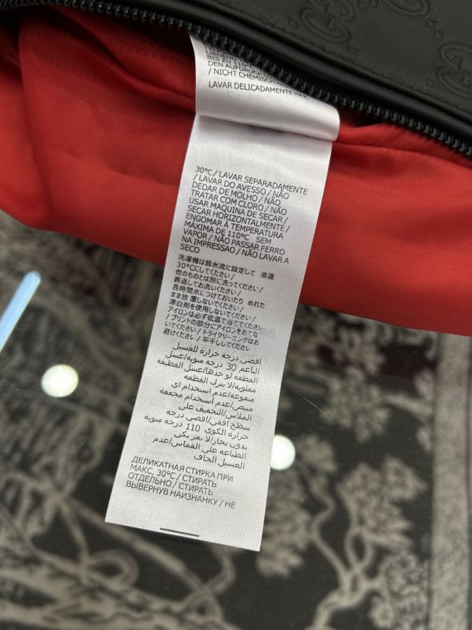 1:1 Replica Gucci men GUCCI all-over embossed baseball collar leather jacket — AAA Quality Replica — photo 8
