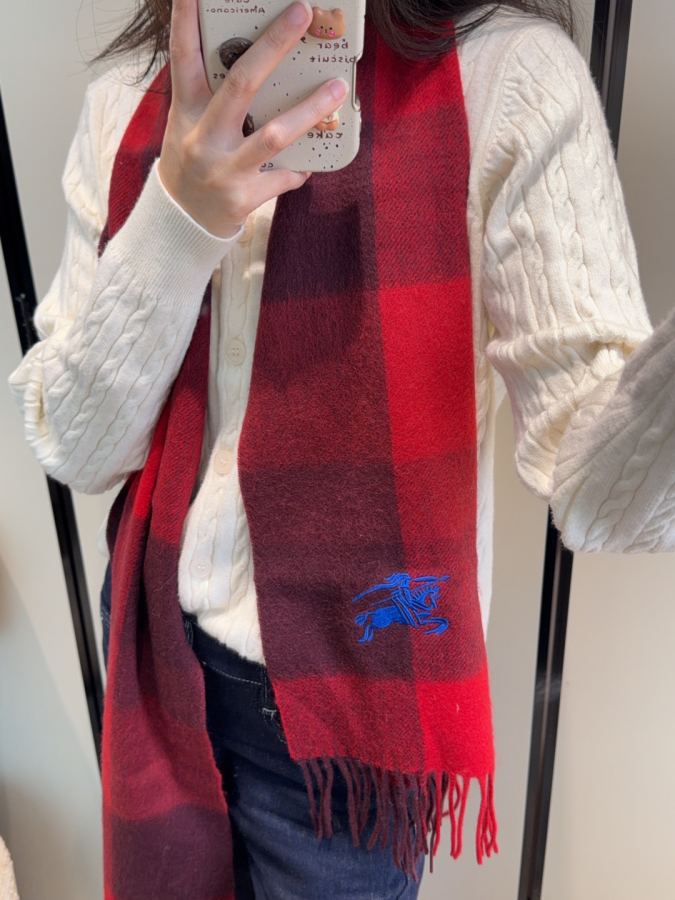 1:1 Replica burberry scarf Classical 30*180cm — AAA Quality Replica