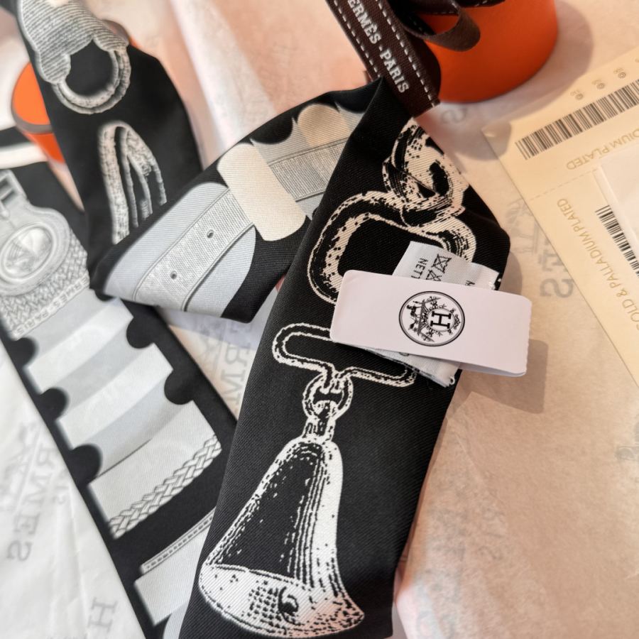 1:1 Replica Hermes Scarf Hermes“ ”Twilly (100% ) — 1:1 Replica — photo 5