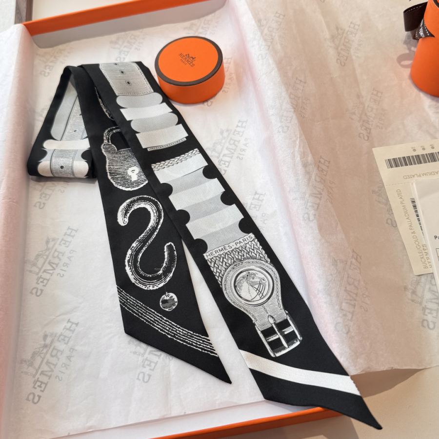 1:1 Replica Hermes Scarf Hermes“ ”Twilly (100% ) — 1:1 Replica — photo 4