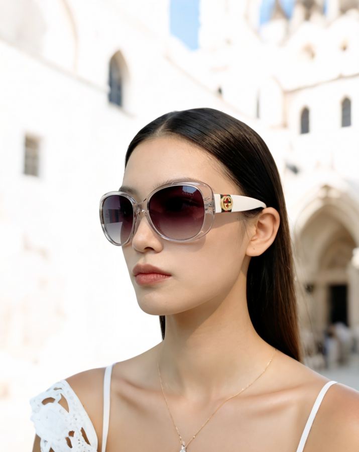 1:1 Replica gucci glasses Gucci oversized — Premium Replica