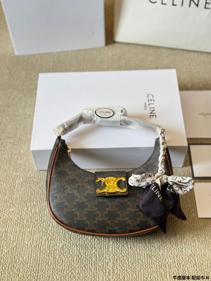 1:1 Replica Celine bag Cowhide version with silk scarf — 1:1 Replica — photo 5