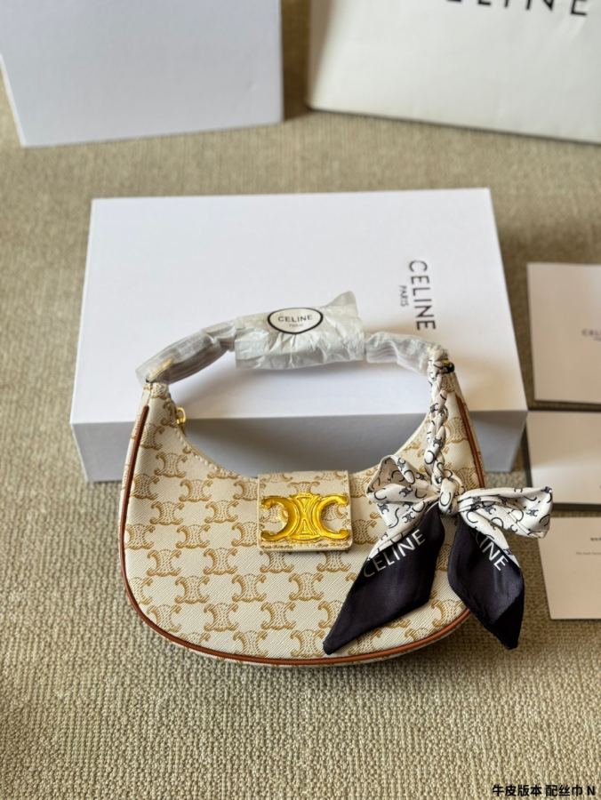 1:1 Replica Celine bag Cowhide version with silk scarf — 1:1 Replica — photo 4