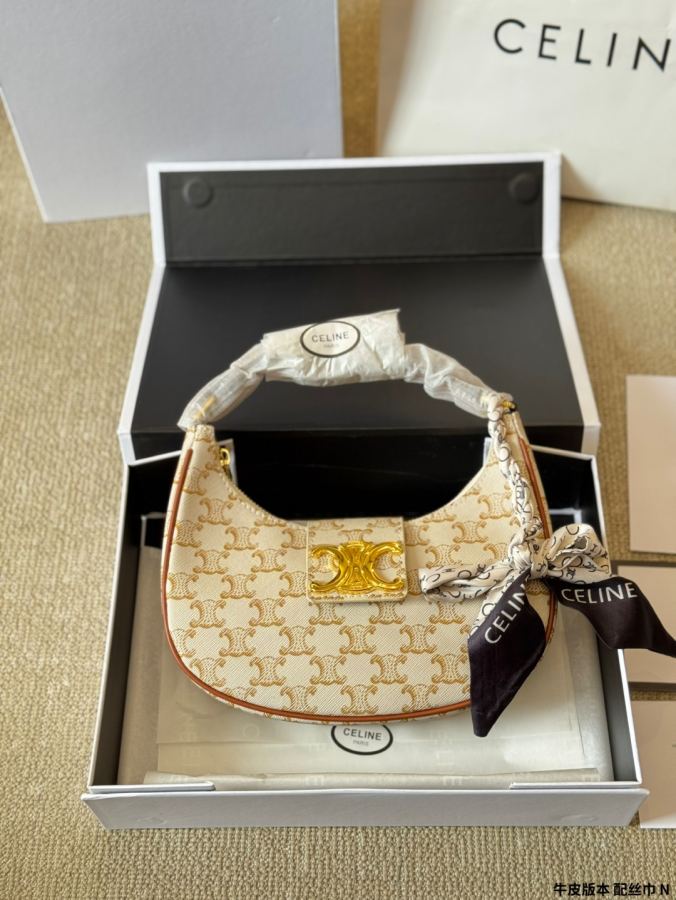 1:1 Replica Celine bag Cowhide version with silk scarf — 1:1 Replica — photo 2
