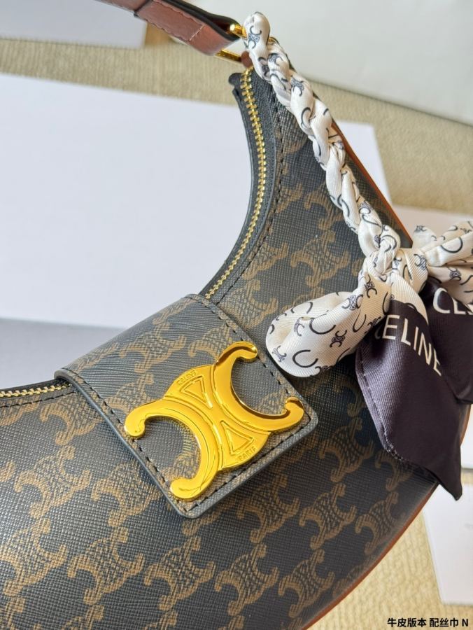 1:1 Replica Celine bag Cowhide version with silk scarf — 1:1 Replica — photo 7