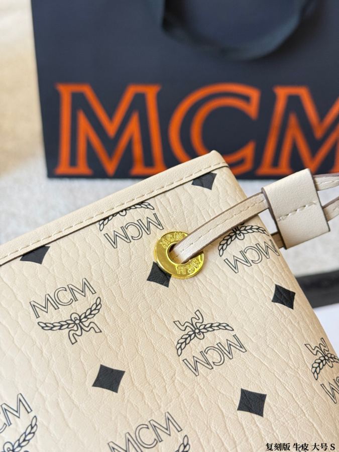 1:1 Replica MCM bag Original single cowhide large size — Premium Replica — photo 7
