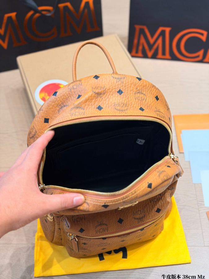 1:1 Replica MCM bag MCM classic backpack​​ — Premium Replica — photo 9