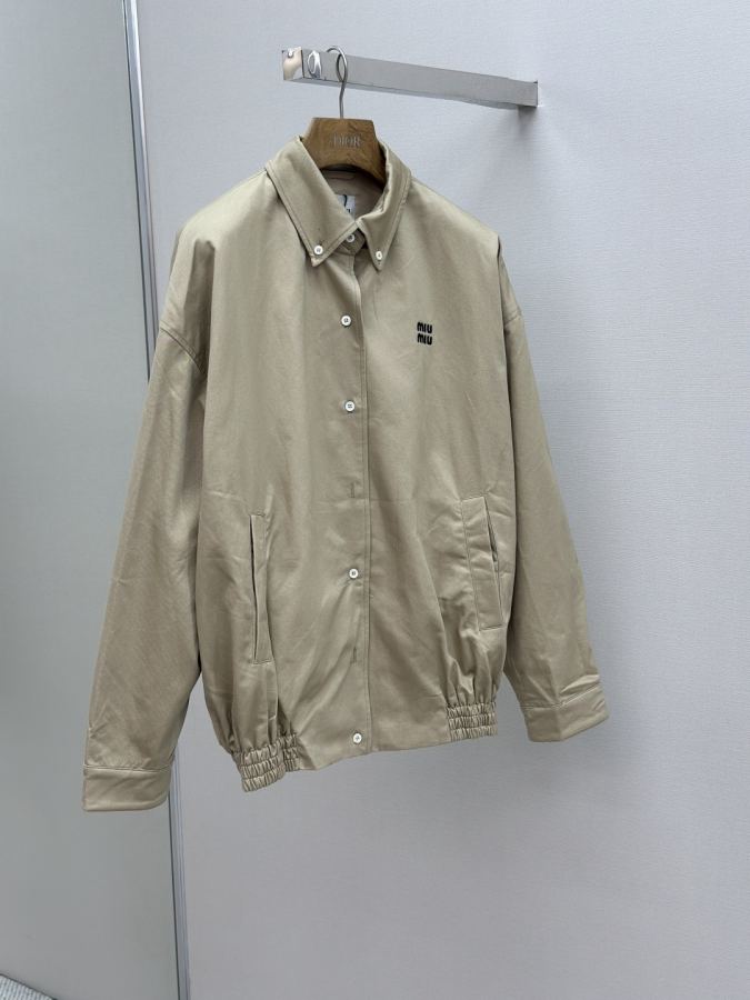1:1 Replica MIUMIU men Miu embroidered buttoned jacket — AAA Quality Replica — photo 3