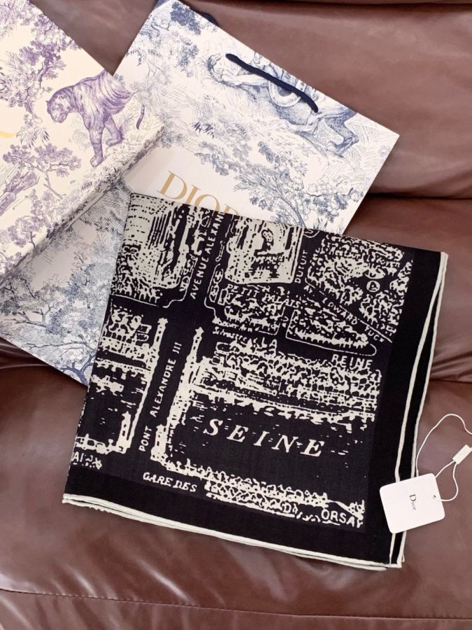 1:1 Replica Dior scarf Dior 140*140 — Premium Replica — photo 3