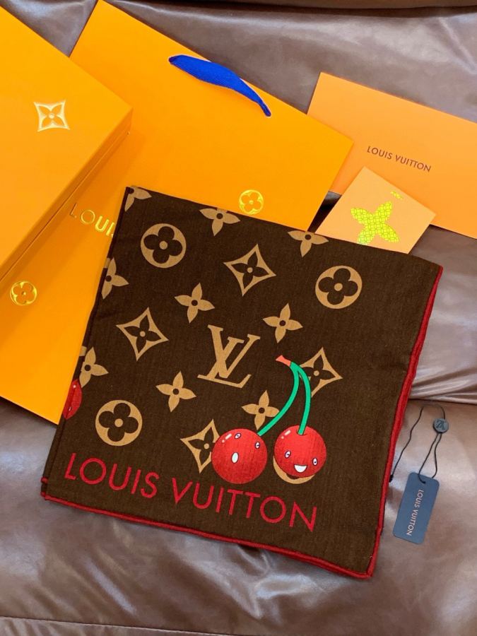 1:1 Replica LV scarf LV X TM MONOGRAM — AAA Quality Replica — photo 3
