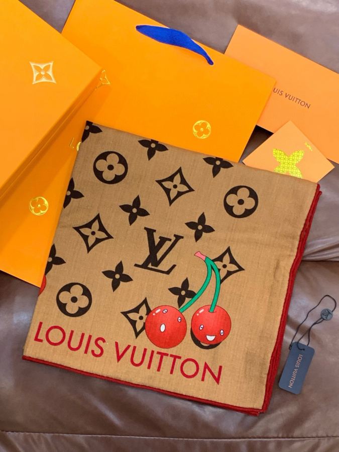 1:1 Replica LV scarf LV X TM MONOGRAM — 1:1 Replica — photo 3