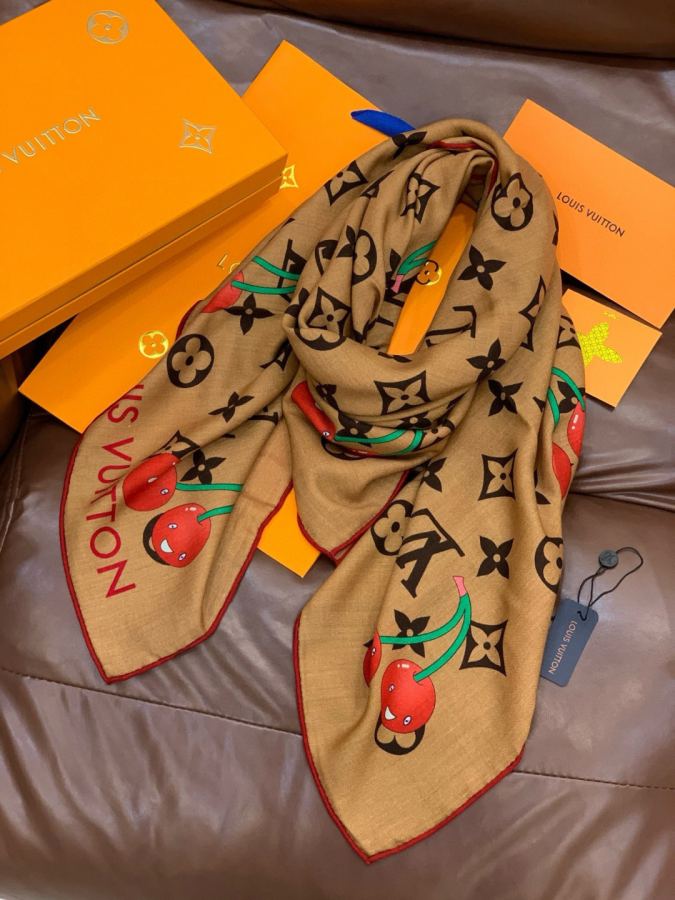 1:1 Replica LV scarf LV X TM MONOGRAM — 1:1 Replica — photo 5