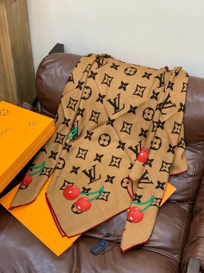 1:1 Replica LV scarf LV X TM MONOGRAM — 1:1 Replica — photo 4