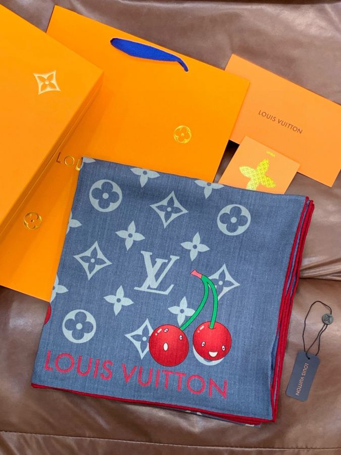 1:1 Replica LV scarf LV X TM MONOGRAM — Premium Replica — photo 3