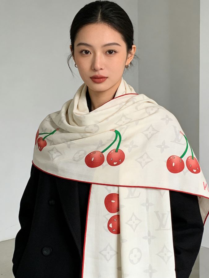 1:1 Replica LV scarf LV X TM MONOGRAM — 1:1 Replica — photo 2