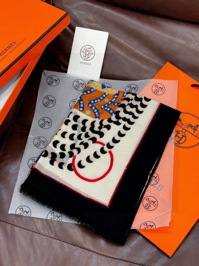 1:1 Replica Hermes Scarf Hermes 100*200 — AAA Quality Replica — photo 4