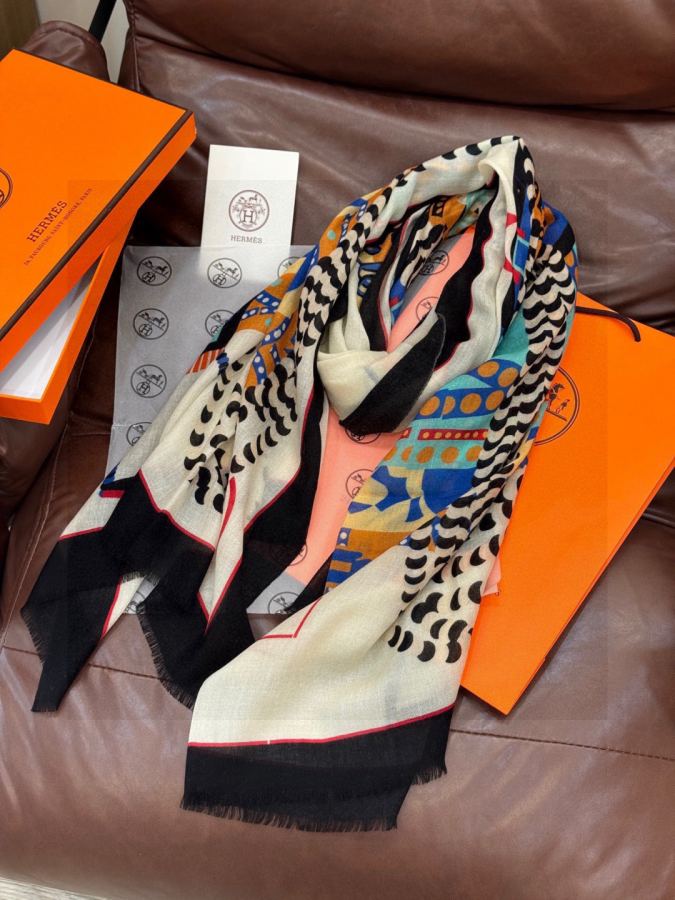 1:1 Replica Hermes Scarf Hermes 100*200 — AAA Quality Replica — photo 5