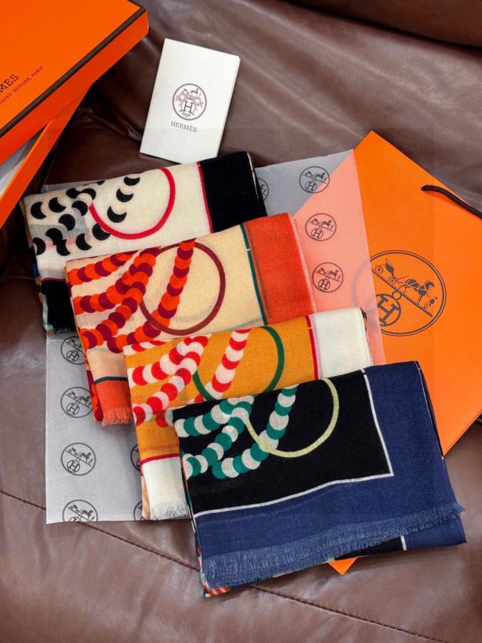 1:1 Replica Hermes Scarf Hermes 100*200 — AAA Quality Replica — photo 9
