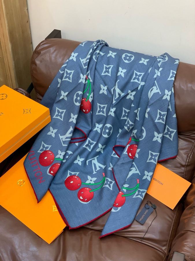 1:1 Replica LV scarf LV X TM MONOGRAM — AAA Quality Replica — photo 4