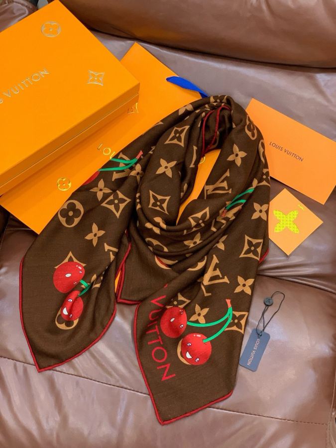 1:1 Replica LV scarf LV X TM MONOGRAM — 1:1 Replica — photo 5
