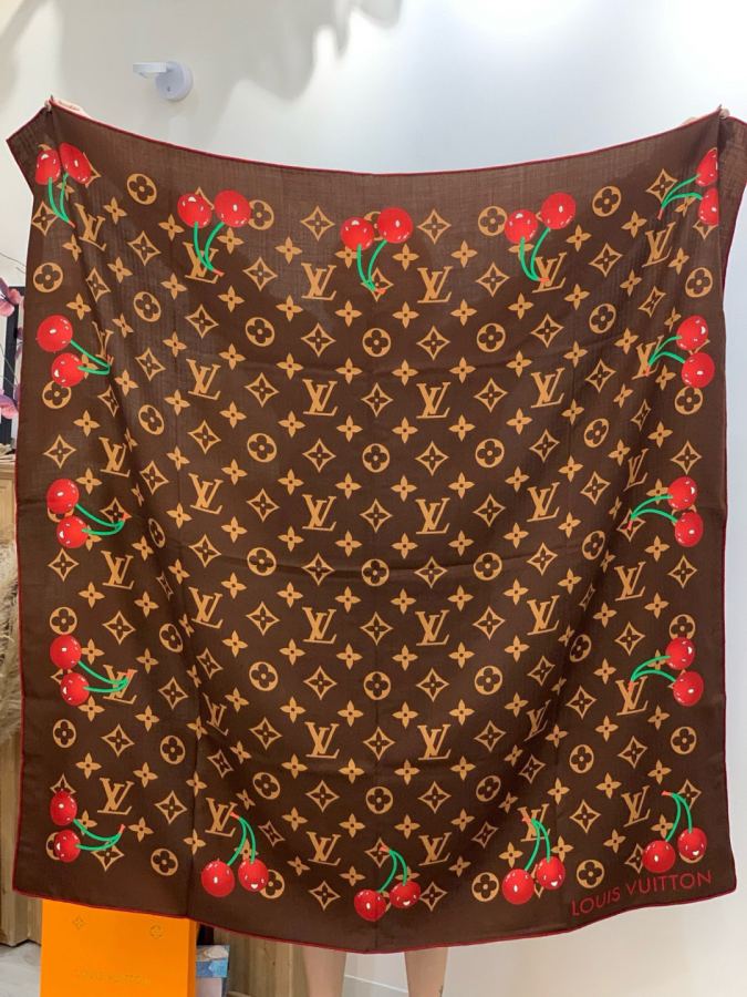 1:1 Replica LV scarf LV X TM MONOGRAM — 1:1 Replica — photo 8