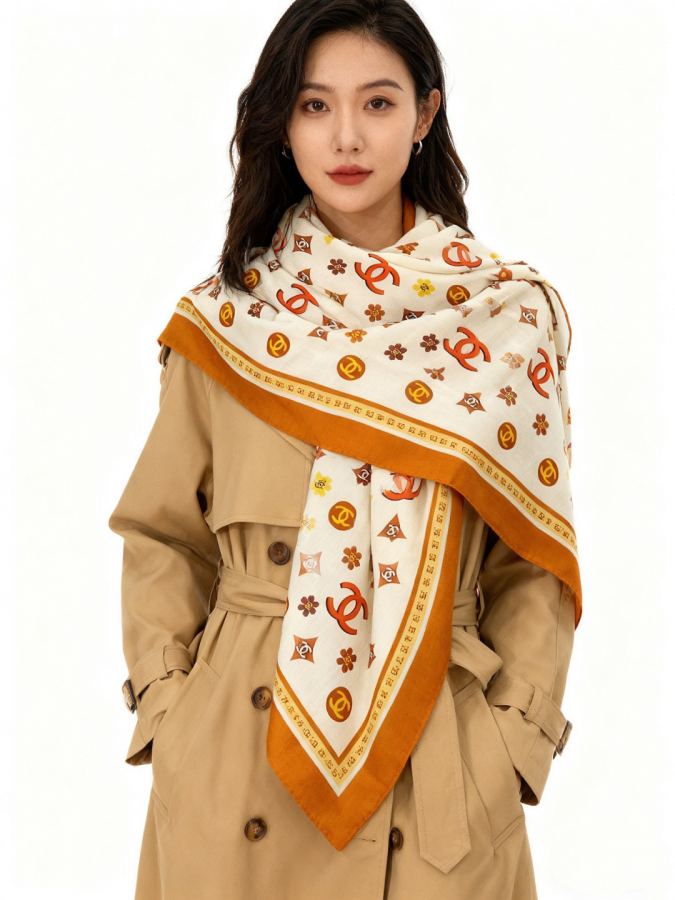 1:1 Replica Chanel scarf Chanel — Premium Replica — photo 2
