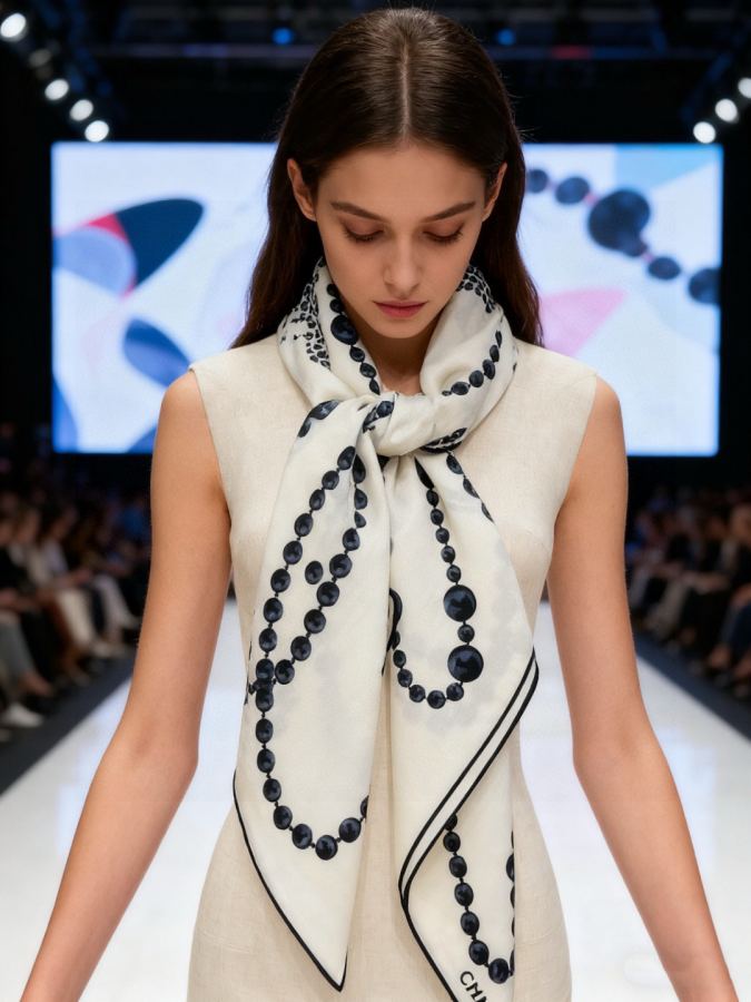 1:1 Replica Chanel scarf ▪ CHANEL — Premium Replica — photo 2