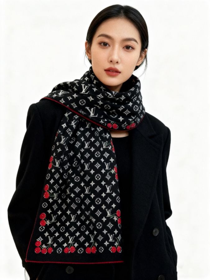 1:1 Replica LV scarf LV X TM MONOGRAM — AAA Quality Replica — photo 2