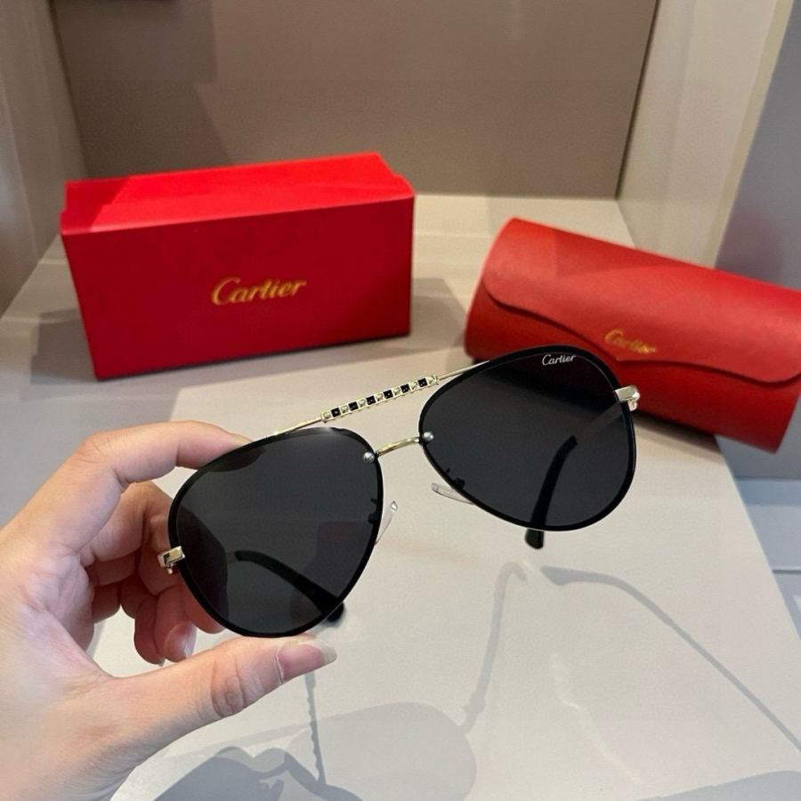 1:1 Replica Cartier sunglasses — Premium Replica — photo 4