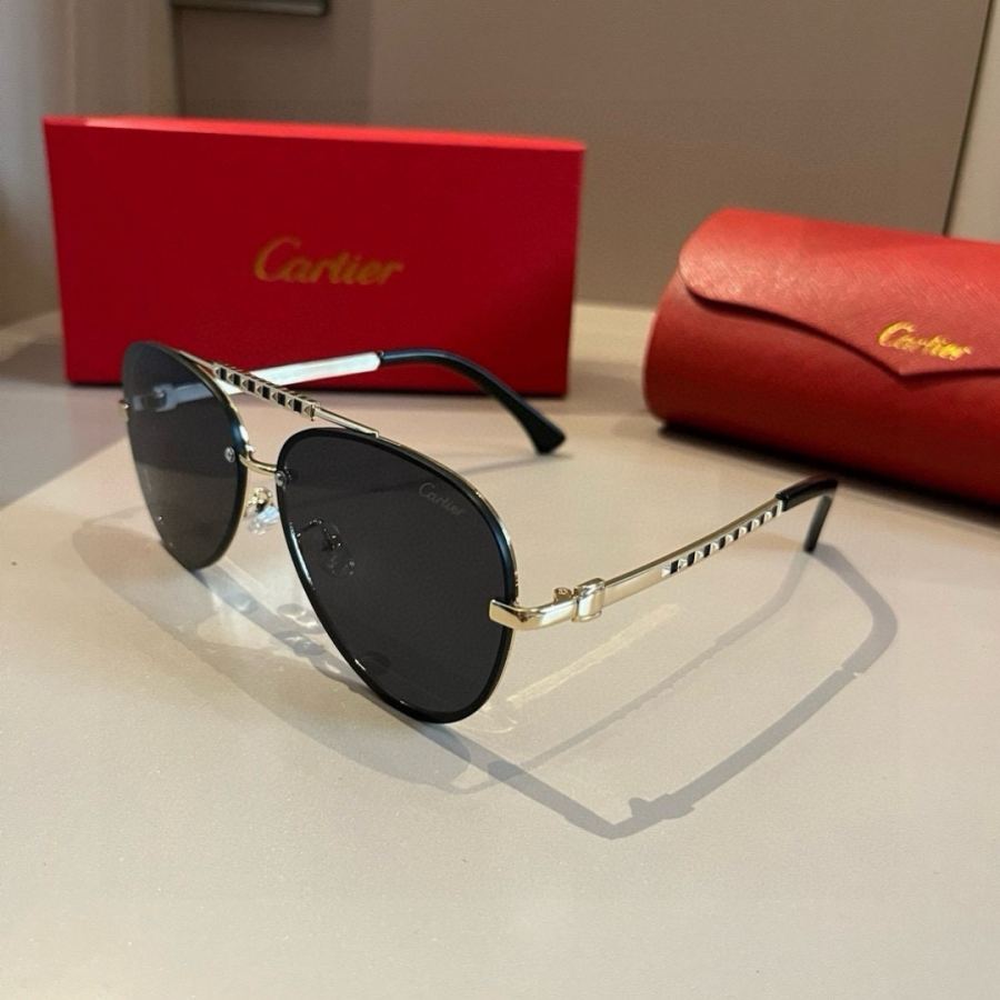 1:1 Replica Cartier sunglasses — Premium Replica — photo 2