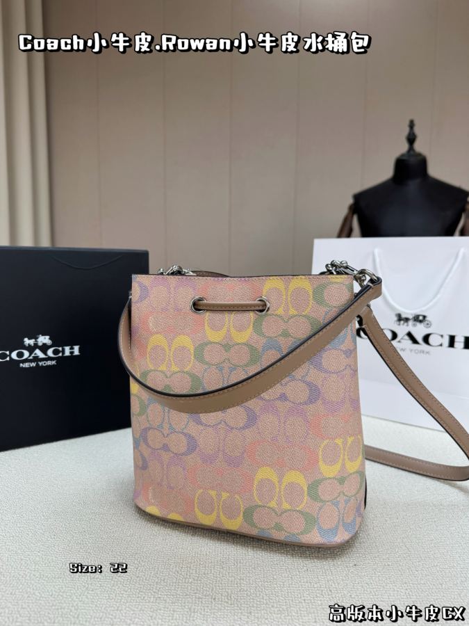 1:1 Replica COACH bag, folding box, high version calfskin — AAA Quality Replica — photo 8