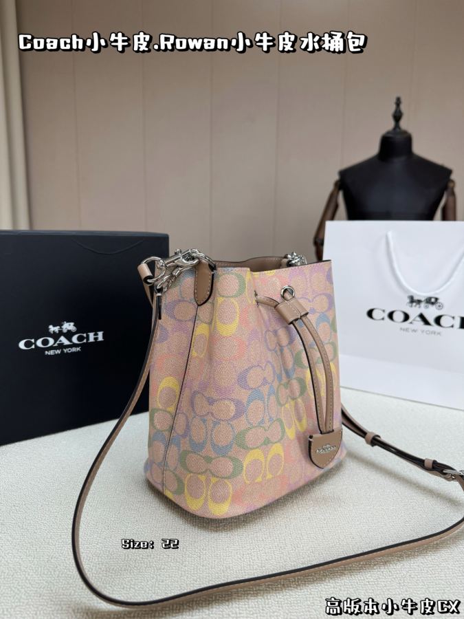 1:1 Replica COACH bag, folding box, high version calfskin — AAA Quality Replica — photo 7