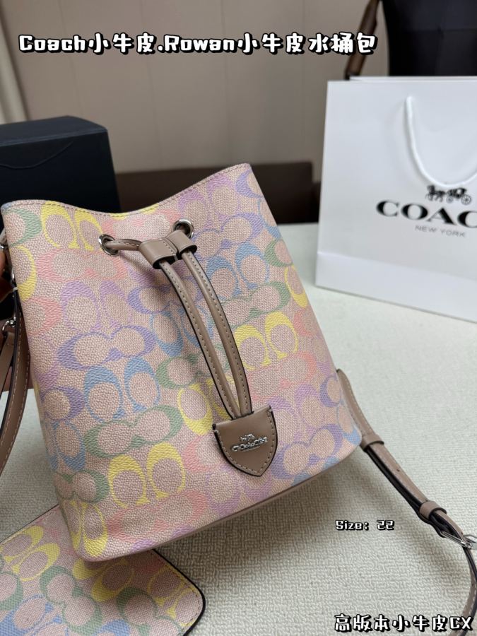 1:1 Replica COACH bag, folding box, high version calfskin — AAA Quality Replica — photo 6