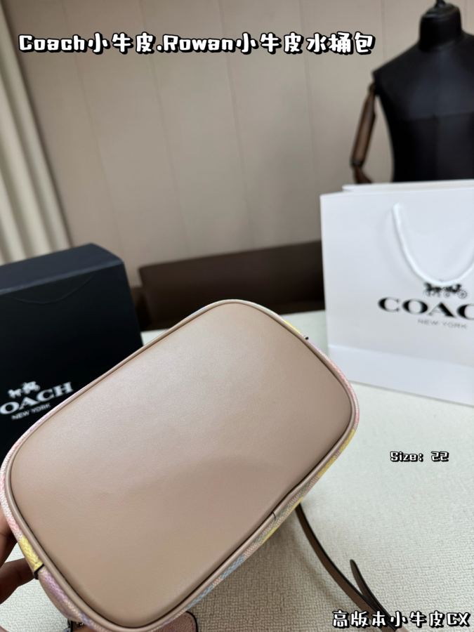 1:1 Replica COACH bag, folding box, high version calfskin — AAA Quality Replica — photo 5