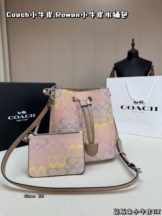 1:1 Replica COACH bag, folding box, high version calfskin — AAA Quality Replica — photo 9